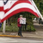 2004 : Protest against the war in Irak in Corvallis, Oregon. 2004 : Protest against the war in Irak in Corvallis, Oregon.