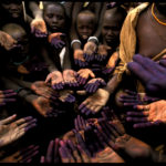 1986: Southern Sudan. Famine victims due to civil war. 1986: Southern Sudan. Famine victims due to civil war.