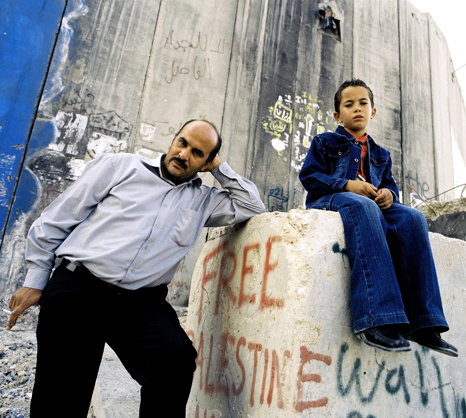 Abdullah Badir with his son, Jusef; Oct. 2007. Abdullah Badir with his son, Jusef; Oct. 2007.