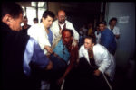 1992. Sarajevo assiégé. Victimes de snipers et bombardements.